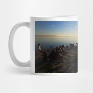 November Sunset in Friedrichshafen - Lake Constance Mug